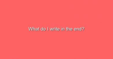 what do i write in the end 7048