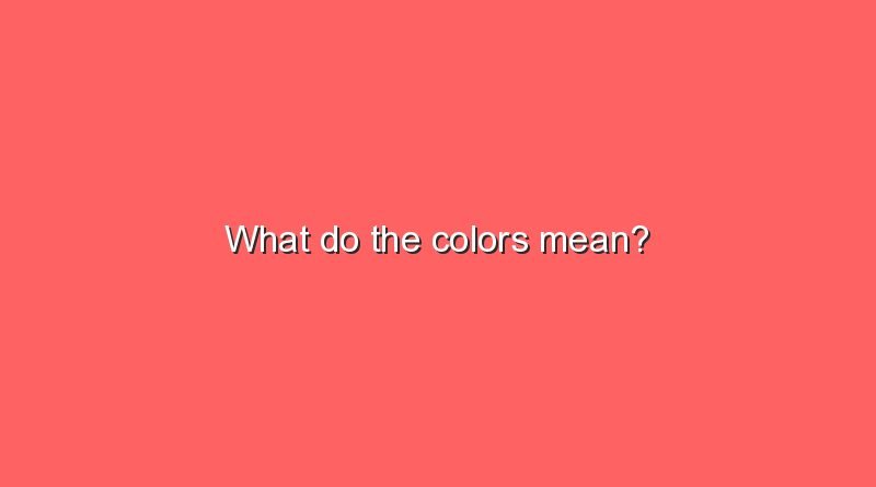 what do the colors mean 10675