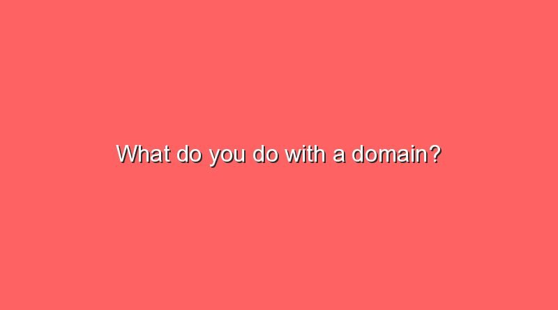 what do you do with a domain 8669