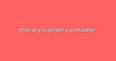 what do you get with a scholarship 7464