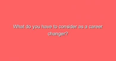 what do you have to consider as a career changer 6367
