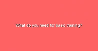 what do you need for basic training 6317