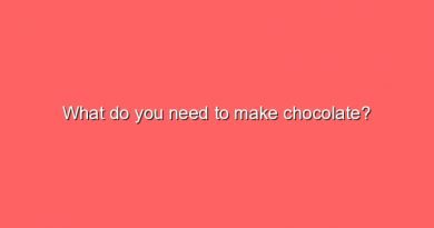 what do you need to make chocolate 7170