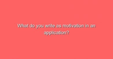 what do you write as motivation in an application 9062