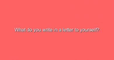 what do you write in a letter to yourself 8126