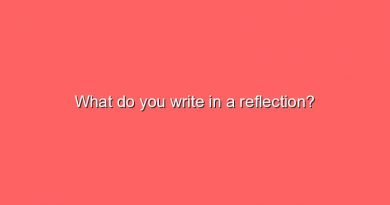 what do you write in a reflection 2 8394