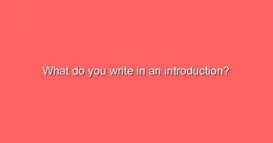 what do you write in an introduction 6706