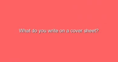 what do you write on a cover sheet 2 7128