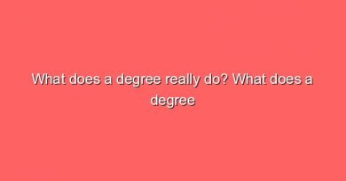 what does a degree really do what does a degree really do 7399