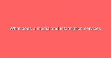 what does a media and information services specialist do 11489