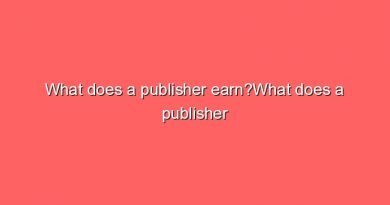 what does a publisher earnwhat does a publisher earn 9326