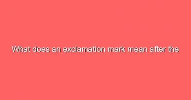 what does an exclamation mark mean after the salutation 7856