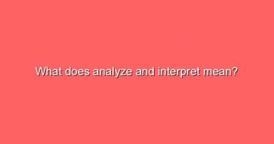 what does analyze and interpret mean 6932