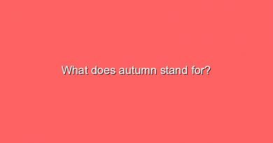 what does autumn stand for 10449