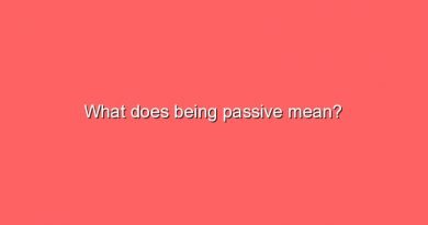 what does being passive mean 8756