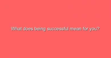 what does being successful mean for you 7414