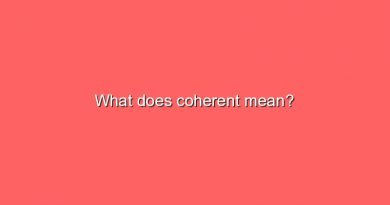 what does coherent mean 7698