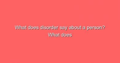 what does disorder say about a person what does disorder say about a person 8041