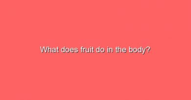 what does fruit do in the body 11644