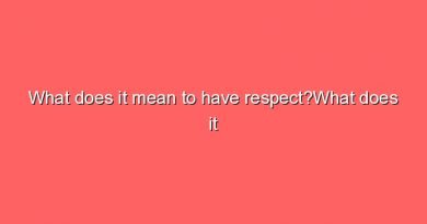 what does it mean to have respectwhat does it mean to have respect 11045