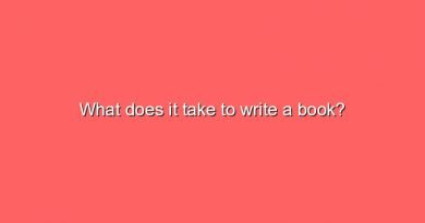 what does it take to write a book 8932