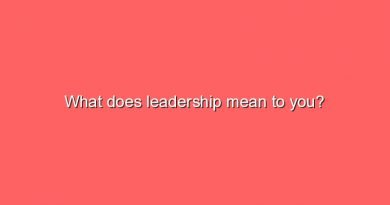 what does leadership mean to you 6757