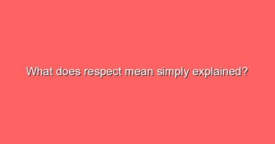 what does respect mean simply explained 10535