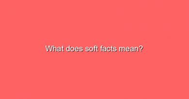 what does soft facts mean 5563
