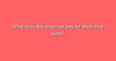 what does the employer pay for short time work 6250