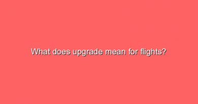what does upgrade mean for flights 5710