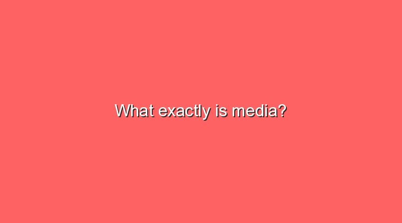 what exactly is media 7484