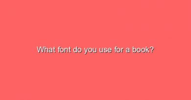 what font do you use for a book 3 6728