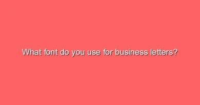 what font do you use for business letters 10076