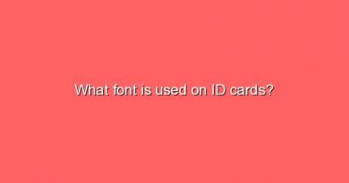 what font is used on id cards 9754