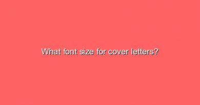 what font size for cover letters 7055