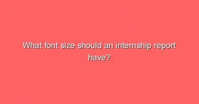 what font size should an internship report have 5737