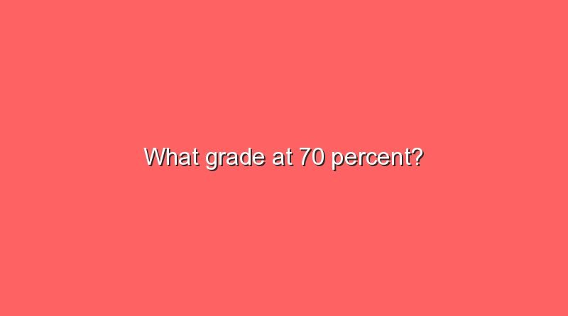what grade at 70 percent 6428