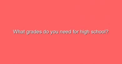 what grades do you need for high school 9071