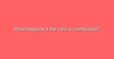 what happens if the card is confiscated 11578
