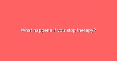 what happens if you stop therapy 11107