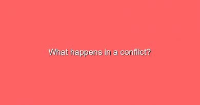 what happens in a conflict 9992
