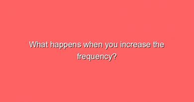what happens when you increase the frequency 8582