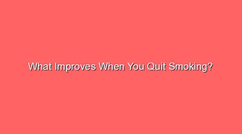 what improves when you quit smoking 9731