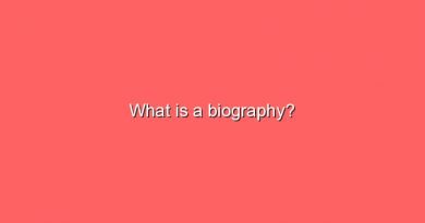 what is a biography 8661