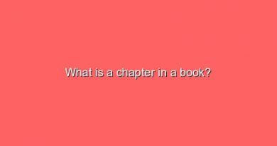 what is a chapter in a book 8915