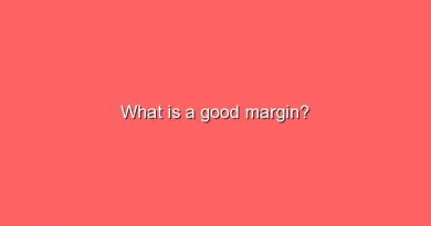 what is a good margin 5115