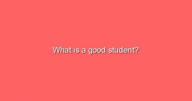 what is a good student 10791