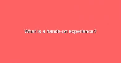 what is a hands on experience 6366