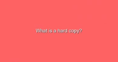 what is a hard copy 5781