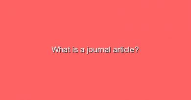 what is a journal article 11497